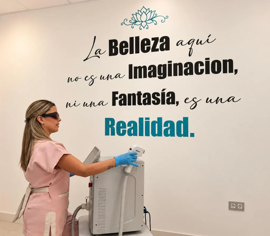 Tecnologia laser en Amanda Moreno Beauty Care, Archena